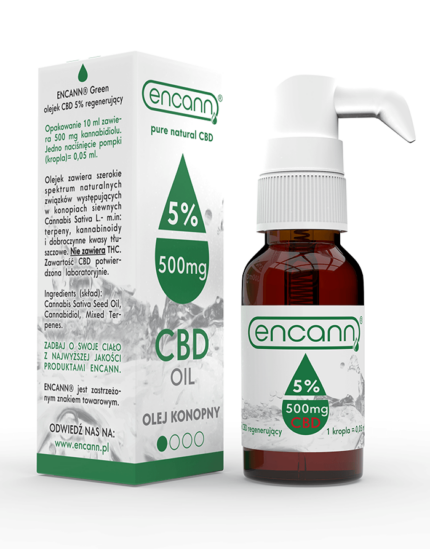 Encann® Green 5% CBD Öl 10 ml Vollspektrum