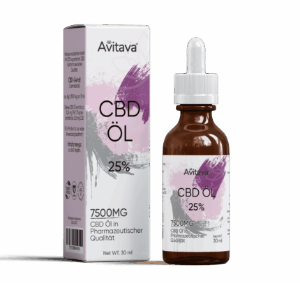 Avitava 25% CBD Öl im Vollspektrum 30 ml