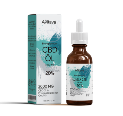 Avitava 20% CBD Öl THC-frei