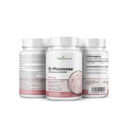 VitaSanum® - D-MANNOSE 500 mg 100 Kapseln