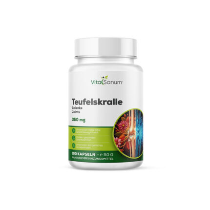 VitaSanum® - Teufelskralle (Harpagophytum procumbens) 350 mg 100 Kapseln