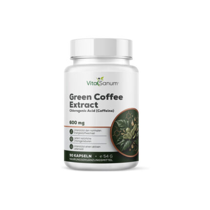 VitaSanum® - Grüner Kaffee (Coffea Arabica L.) 600 mg 90 Kapseln
