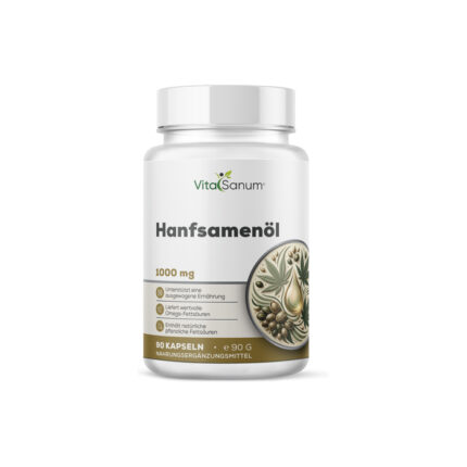 VitaSanum® Hanfsamenöl 1.000 mg pro Tagesportion