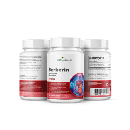 VitaSanum®- Berberin (Berberinsulfat) 500 mg 90 Kapseln