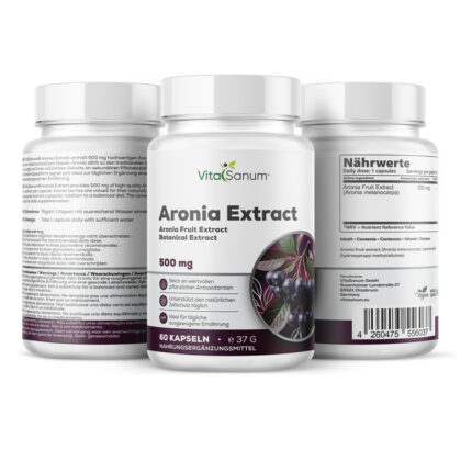 VitaSanum® Aronia-Extrakt – 1 Kapsel Tagesportion