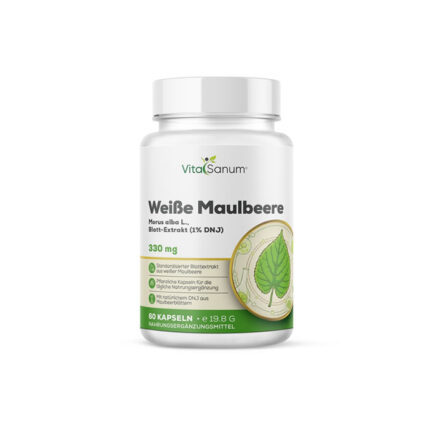 VitaSanum® - Weiße Maulbeere (Morus alba) 330 mg 60 Kapseln