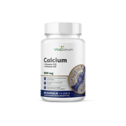 VitaSanum® - Calcium + Vitamin D3 + Vitamin K2 - 90 Tabletten