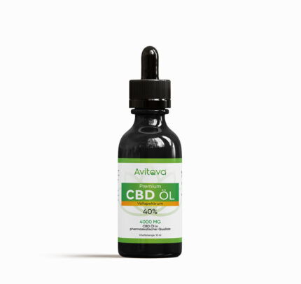 Avitava 40 % CBD Premium Vollspektrum Öl 10 ml