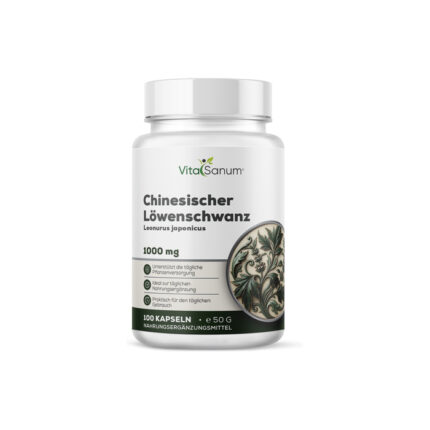 VitaSanum® – Chinesischer Löwenschwanz (Leonurus japonicus) – 1000 mg Tagesportion