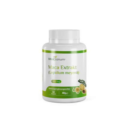 VitaSanum®- Maca Extrakt (Lepidium meyenii) 600 mg 60 Kapseln