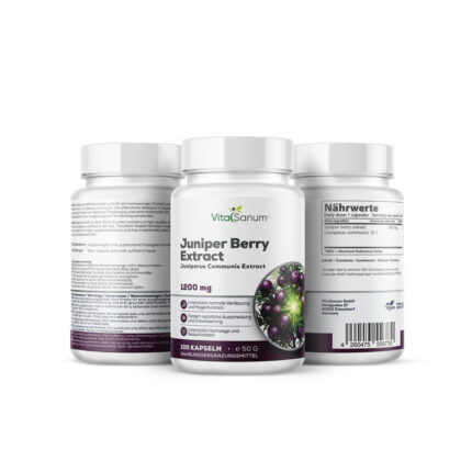 VitaSanum®- Wacholder (Juniperus communis) 500 mg 100 Kapseln