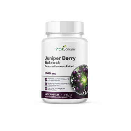 VitaSanum®- Wacholder (Juniperus communis) 500 mg 100 Kapseln
