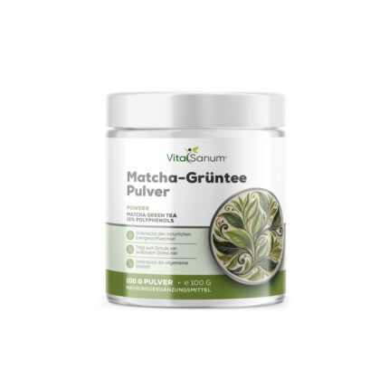 VitaSanum® Matcha-Grüntee Pulver 2,5 g pro Tagesportion