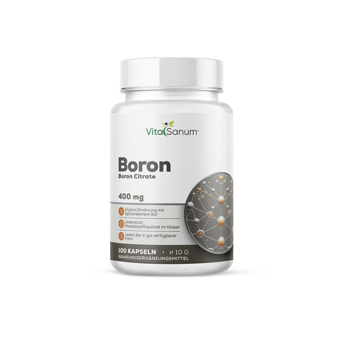 VitaSanum®- Boron 100 mg 100 Kapseln VitaSanum®- Boron 100 mg 100 Kapseln