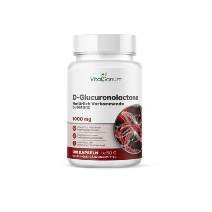 VitaSanum®- D-Glucuronolacton 1000 mg 100 Kapseln