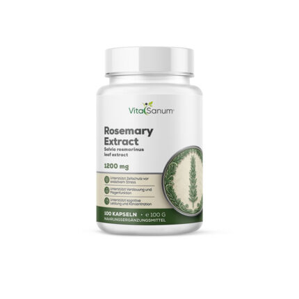 VitaSanum®- Rosmarin (Salvia rosmarinus) 1000 mg 100 Kapseln