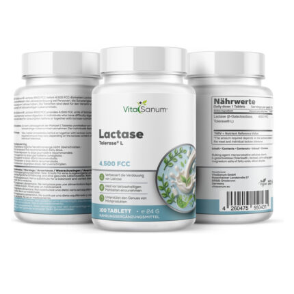 VitaSanum®- Lactase 4500 FCC 100 Tabletten