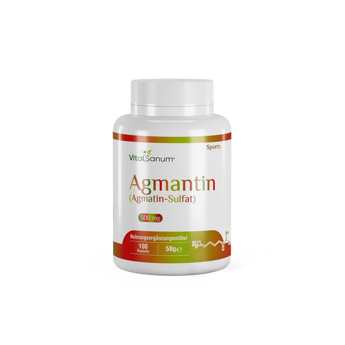 VitaSanum®- Agmantin (Agmatin-Sulfat) 500 mg 100 Kapseln VitaSanum®- Agmantin (Agmatin-Sulfat) 500 mg 100 Kapseln