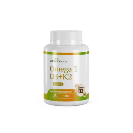 VitaSanum®- Omega 3 D3+K2 1600 mg 90 Kapseln