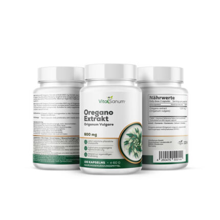 VitaSanum®- Oregano-Extrakt (Origanum vulgare) 600 mg 100 Kapseln
