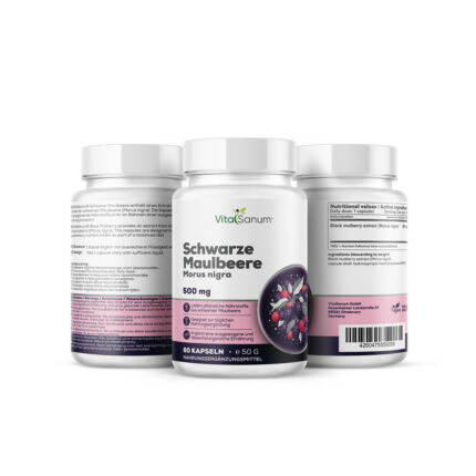 VitaSanum®- Schwarze Maulbeere (Morus nigra) 500 mg 60 Kapseln