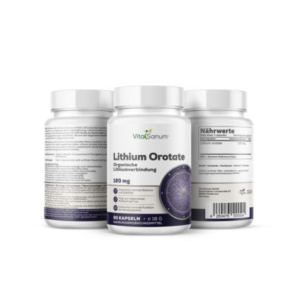 VitaSanum®- Lithiumorotat 120 mg 60 Kapseln