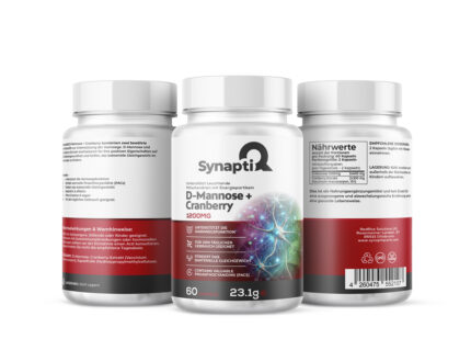 SynaptiQ® D-Mannose + Cranberry 60 Kapseln 1200 mg
