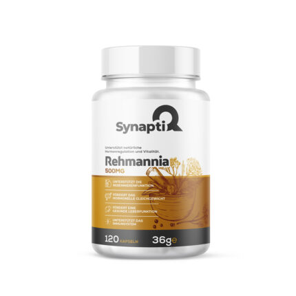 SynaptiQ® Rehmannia 500 mg 120 Kapseln