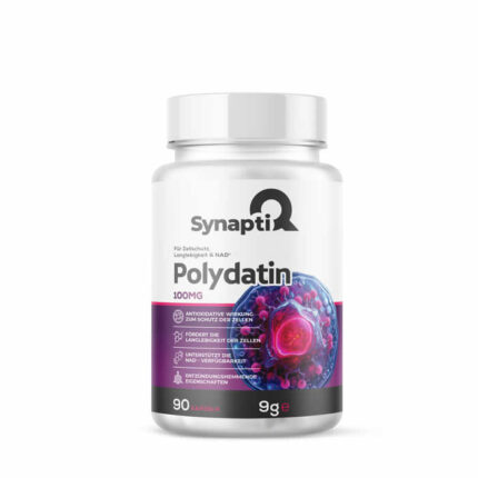 SynaptiQ® Polydatin – Zellschutz, Langlebigkeit & NAD⁺-Support