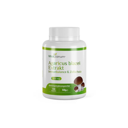 VitaSanum® Agaricus blazei Extrakt 500 mg – Immunbalance & Zellschutz