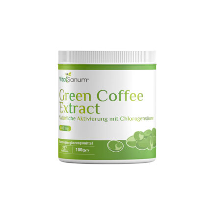 VitaSanum® Green Coffee Extract – Natürliche Aktivierung mit Chlorogensäure