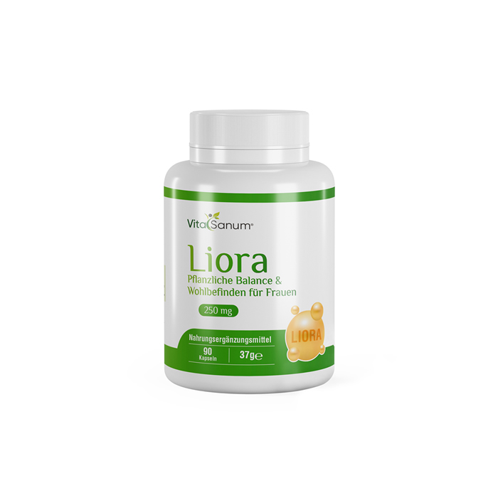 VitaSanum® Liora – Pflanzliche Balance & Wohlbefinden für Frauen VitaSanum® Liora – Pflanzliche Balance & Wohlbefinden für Frauen