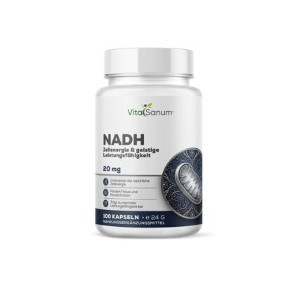 VitaSanum® NADH 20 mg – Reduziertes Coenzym 1
