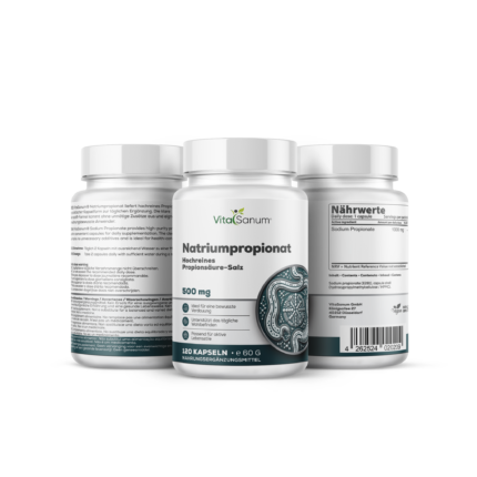 VitaSanum® Natriumpropionat 500 mg – Hochreines Propionsäure-Salz