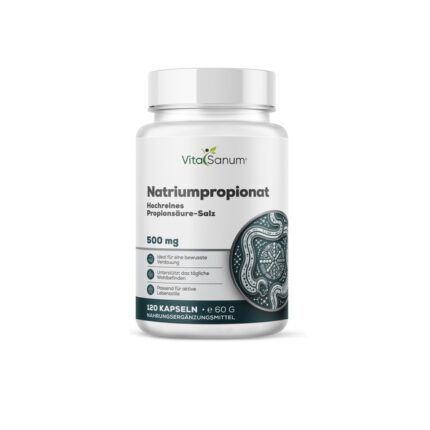 VitaSanum® Natriumpropionat 500 mg – Hochreines Propionsäure-Salz