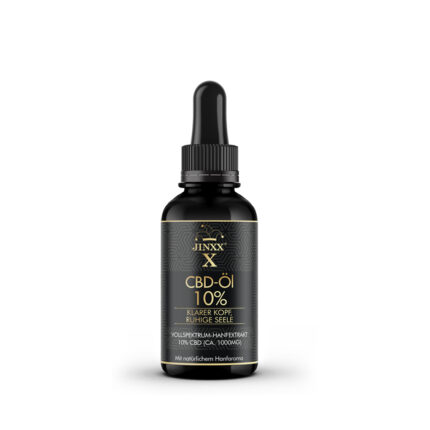 Jinxx® X - CBD-Öl 10 % – Klarer Kopf, ruhige Seele