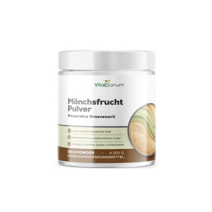 VitaSanum® Mönchsfrucht Pulver – Momordica grosvenorii – 100 g