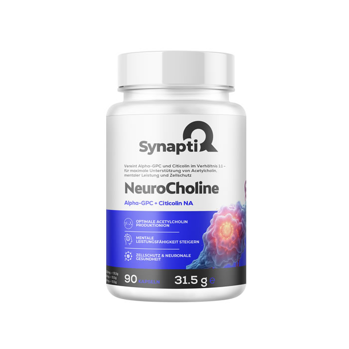 SynaptiQ® - NeuroCholine – Alpha-GPC + Citicolin NA SynaptiQ® - NeuroCholine – Alpha-GPC + Citicolin NA