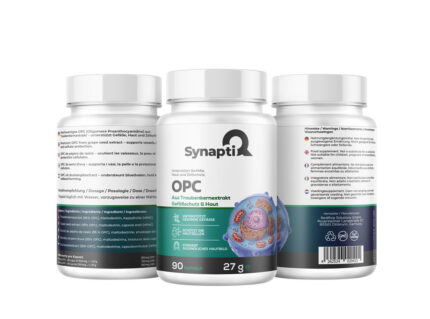 SynaptiQ® - OPC aus Traubenkernextrakt – Gefäßschutz & Haut