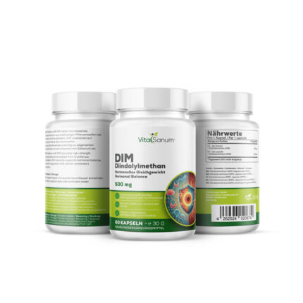 VitaSanum®- DIM – Diindolylmethan 500 mg – 60 Kapseln
