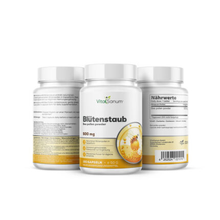 VitaSanum®- Blütenstaub – 500 mg – 100 Kapseln