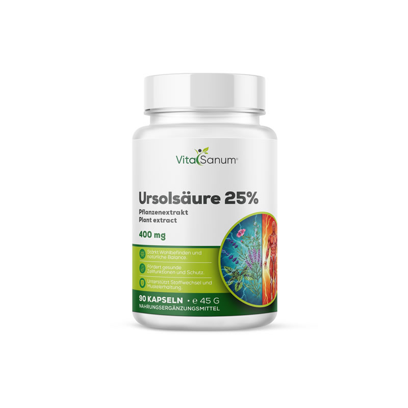 VitaSanum®- Ursolsäure 25 % aus Rosmarinus officinalis VitaSanum®- Ursolsäure 25 % aus Rosmarinus officinalis