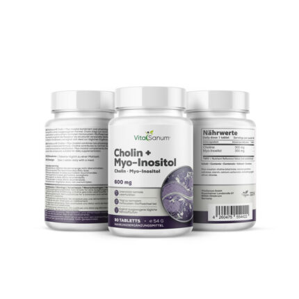 VitaSanum® Cholin + Myo-Inositol – 300 mg Cholin & 300 mg Myo-Inositol