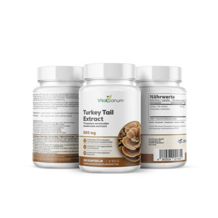 VitaSanum® Turkey Tail Extrakt 500 mg (Trametes versicolor)