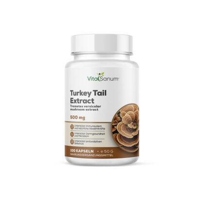 VitaSanum® Turkey Tail Extrakt 500 mg (Trametes versicolor)