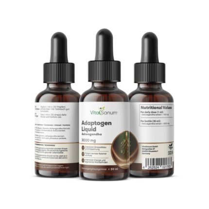 VitaSanum® Adaptogen Liquid Ashwagandha 100 mg pro Tagesportion