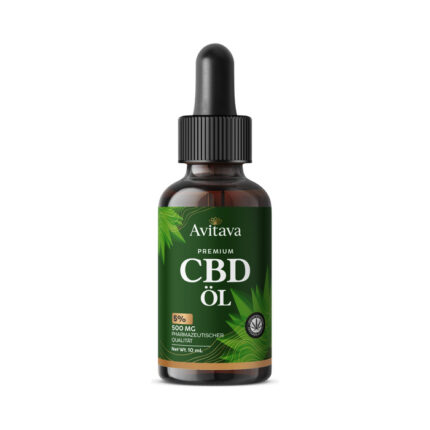 Avitava® 5 % CBD Premium Vollspektrum Öl - 10 ml