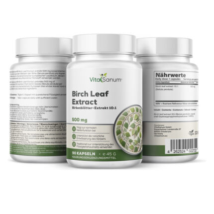 VitaSanum® Birkenblätter-Extrakt 10:1 500 mg pro Tagesportion