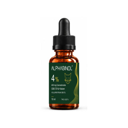 ALPHABINOL® CBD Öl für Katzen 4 %
