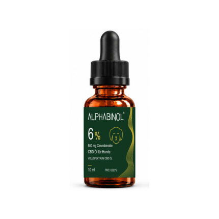 ALPHABINOL® CBD Öl für Hunde 6 %